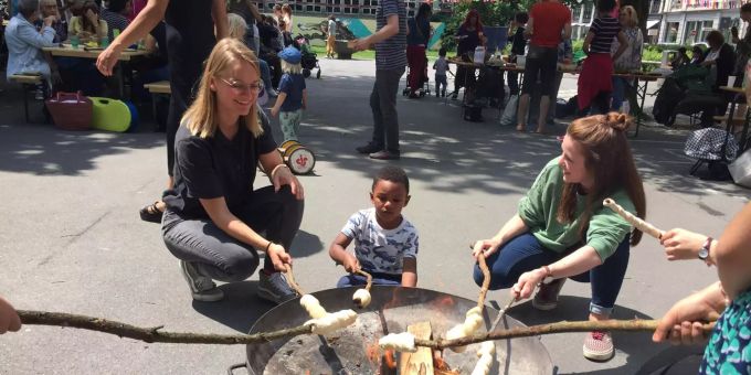 Picknick für alle 2019 während der Aktionswoche Asyl in der Stadt Luzern. Luzern