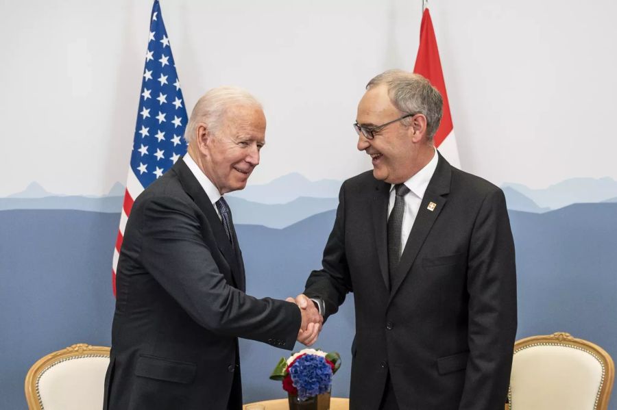 Parmelin Biden Coronavirus