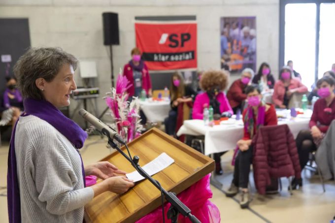 Anwesend war auch Bundesrätin Simonetta Sommaruga. unterbäch Sommaruga