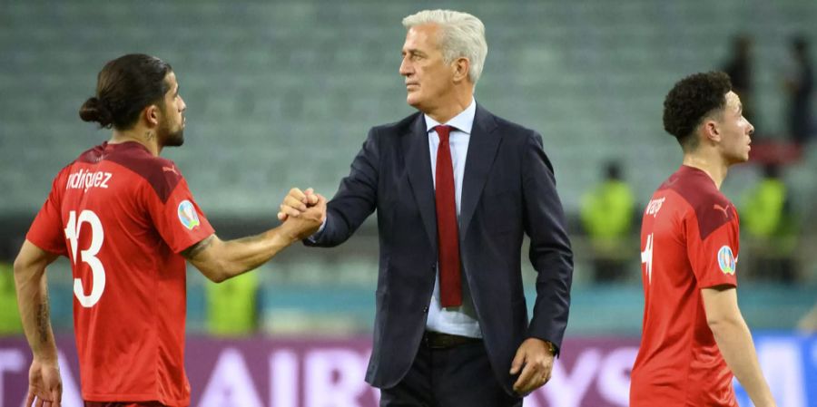 Vladimir Petkovic und seine Mannen treffen im EM-Achtelfinal auf Frankreich.