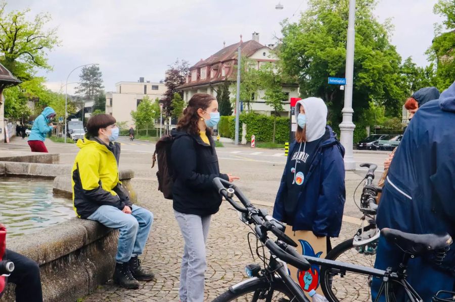 Bühler ist aktiv bei Klimastreiks dabei.