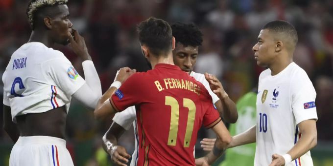 Frankreich und Portugal haben die Todesgruppe überstanden, sind nun aber doch schon ausgeschieden. (Symbolbild) Euro 2020