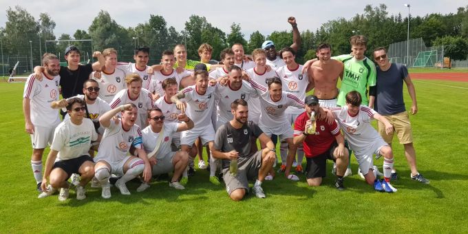 Gruppenfoto. FCK