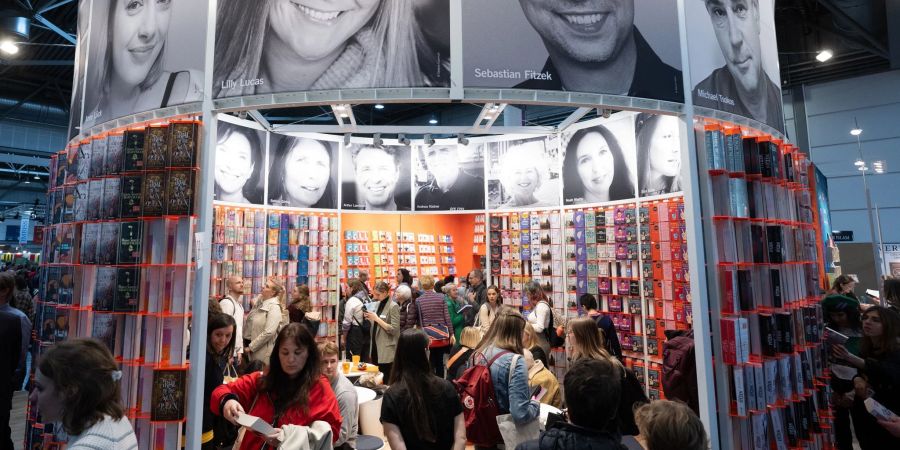 Der Andrang ist gross bei der Leipziger Buchmesse.