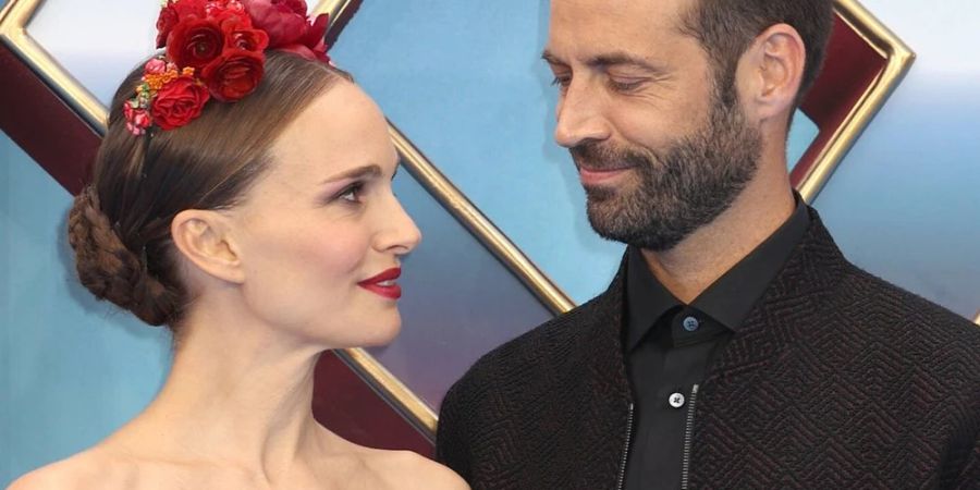 Natalie Portman und Benjamin Millepied bei der «Thor»-Premiere.