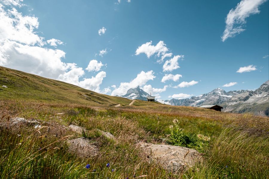 Zermatt Gornergrat Wandern Herbst