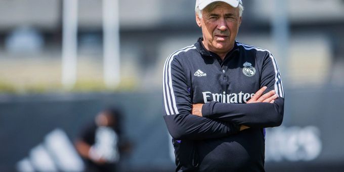 Warnt davor, Eintracht Frankfurt zu unterschätzen: Real Madrids Trainer Carlo Ancelotti. Warnt davor, Eintracht Frankfurt zu unterschätzen: Real Madrids Trainer Carlo Ancelotti.