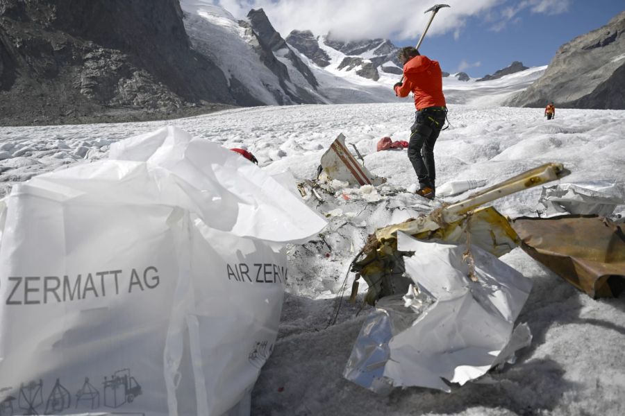 aletschgletscher bergung