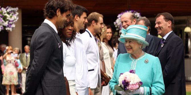 Roger Federer Queen Elizabeth