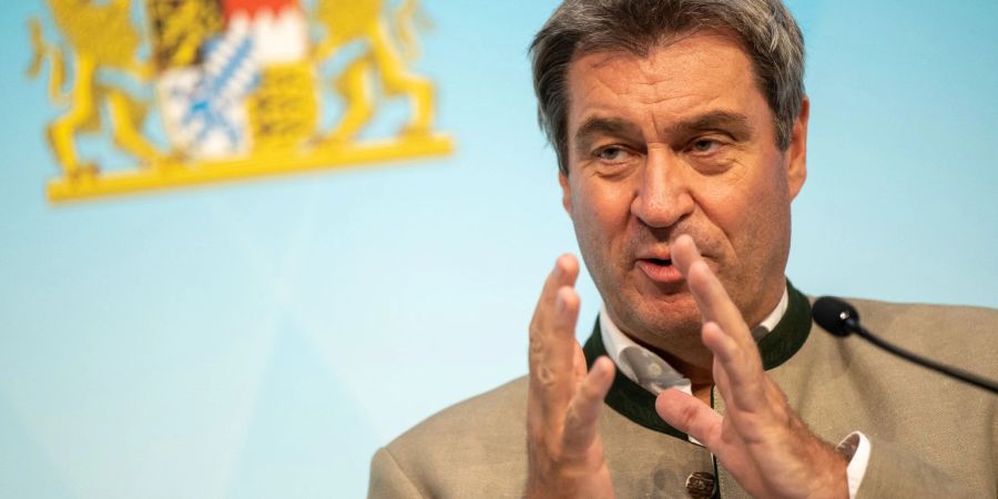 Nach Ansicht von Bayerns Ministerpräsident gibt es in Berlin eine gegen Bayern gerichtete Stimmung.