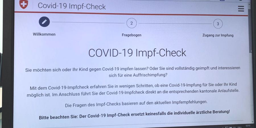 impf-check.ch Impf-Check Coronavirus