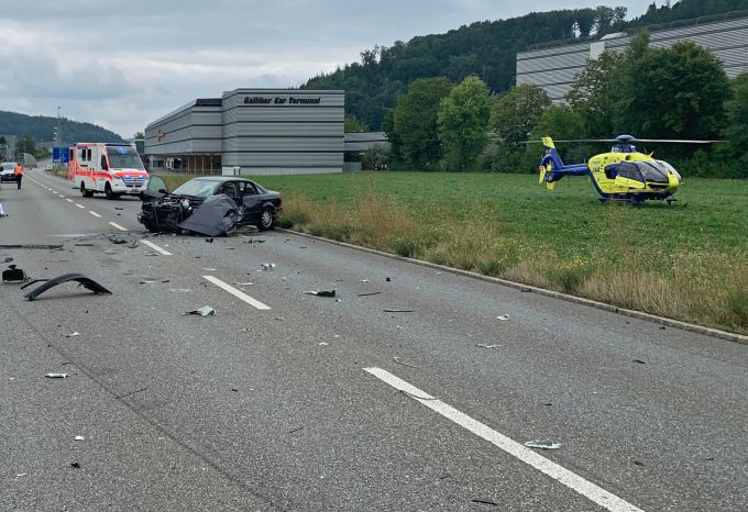 Es entstand ein Sachschaden von ca. 100'000 Franken. Luzerner Polizei
