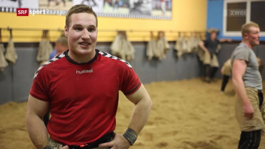 Seinen ersten Erfolg bei einem Bergkranzfest holte Wicki als 18-Jähriger beim Gewinn des Schwarzsee-Schwinget.