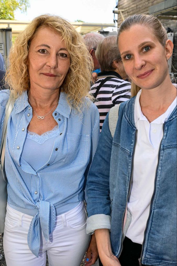Monika Marti (Scout24/l) und Larissa Supersaxo (OK SEMS/r).