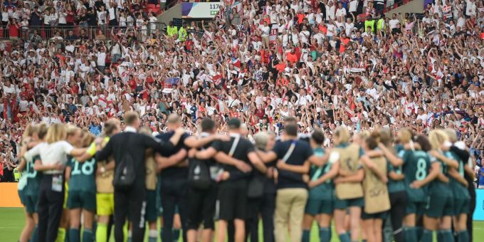 Die DFB-Frauen ernten trotz der Final-Niederlage viel Lob. Die DFB-Frauen ernten trotz der Final-Niederlage viel Lob.