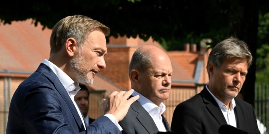 Lindner, Scholz, Habeck