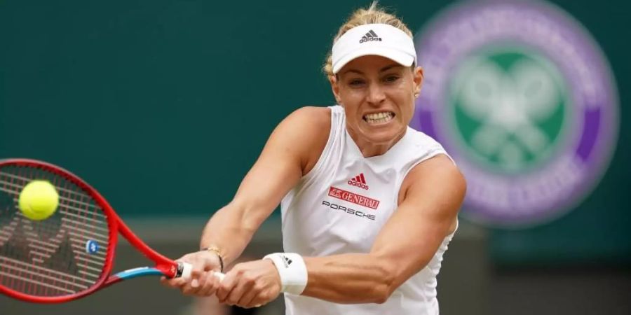 Angelique Kerber hat in Wimbledon das Endspiel verpasst. Foto: John Walton/PA Wire/dpa
