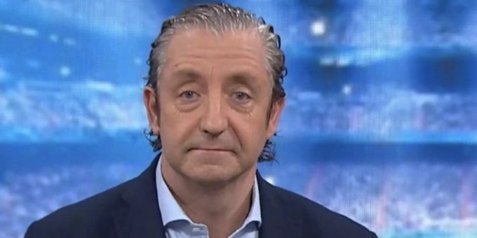 El periodista deportivo Josep Pedrol abandona su emisora durante una retransmisión en directo. El chiringuito de jugones