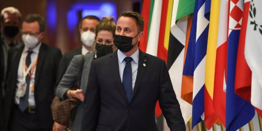 Xavier Bettel beim EU-Gipfel