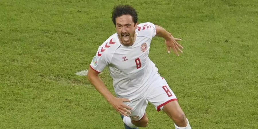 Seine Teamkollegen loben ihn in höchsten Tönen: Dänemarks Thomas Delaney. Foto: Dan Mullan/Pool Getty/dpa/Archivbild
