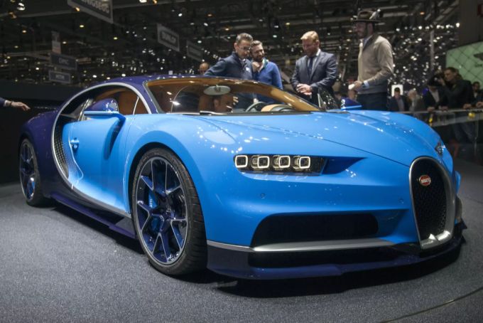 Der Bugatti Chiron von Bugatti Automobiles. Bugatti Automobiles