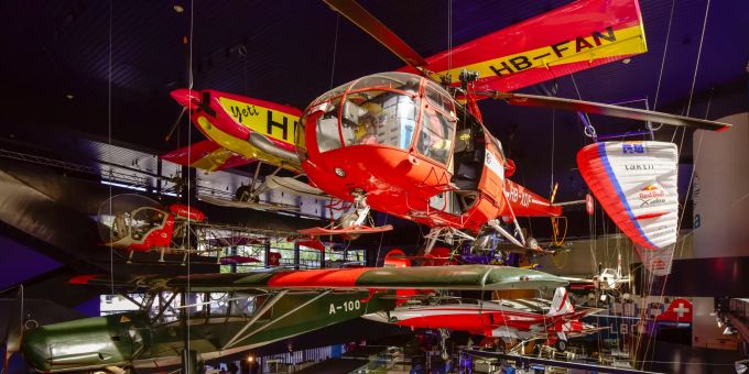 Geschichte am Objekt studieren, an den «Air and Space Days» in Luzern. sdf