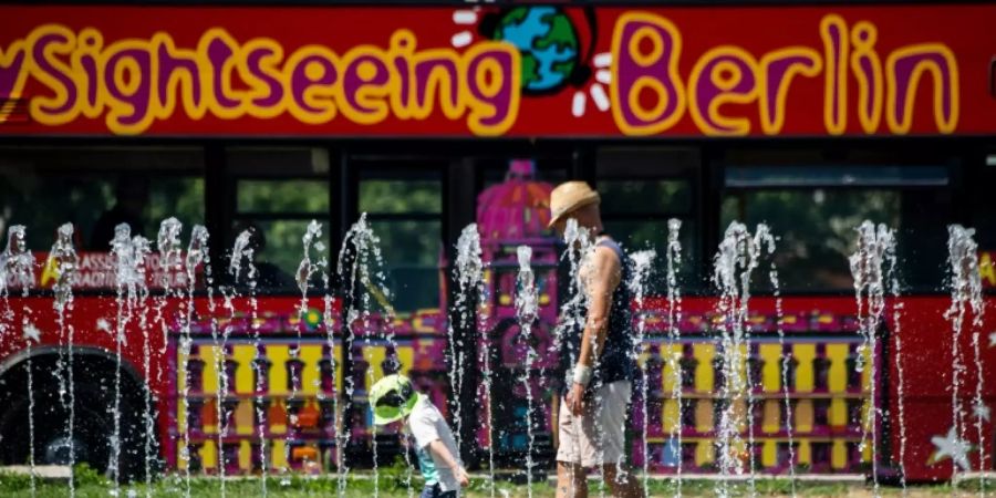 Sommerhitze 2019 in Berlin