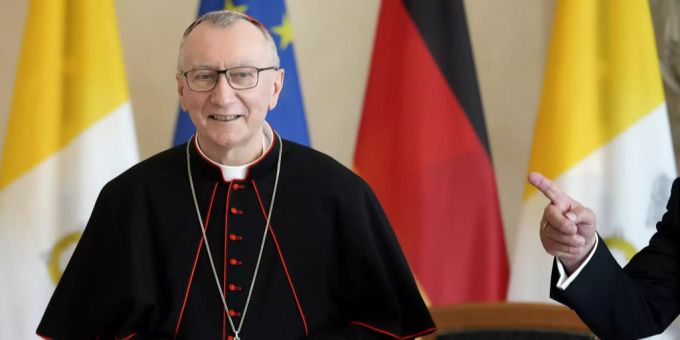 Bischoff Pietro Parolin. vatikanstadt