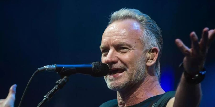 Sting hat sich beim Reeperbahn-Festival angesagt. Foto: Christophe Gateau/dpa