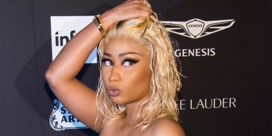 Nicki Minaj hat ein Gesprächsangebot zu Nebenwirkungen von Corona-Impfungen aus dem Weissen Haus bekommen. Foto: Charles Sykes/Invision/dpa