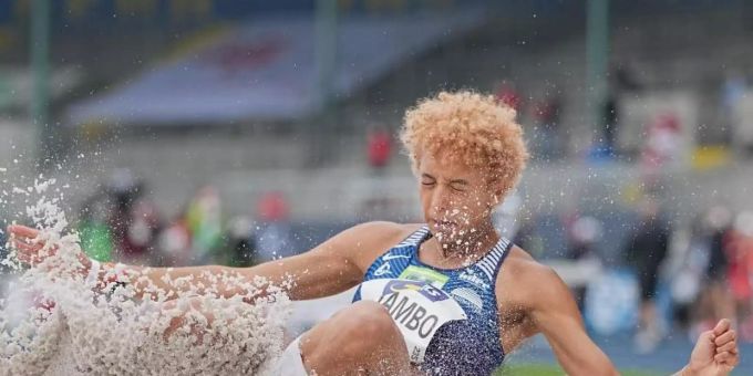 Weitspringerin Malaika Mihambo gehört in Tokio zu den Favoritinnen auf die Goldmedaille. Foto: Michael Kappeler/dpa Weitspringerin Malaika Mihambo gehört in Tokio zu den Favoritinnen auf die Goldmedaille. Foto: Michael Kappeler/dpa