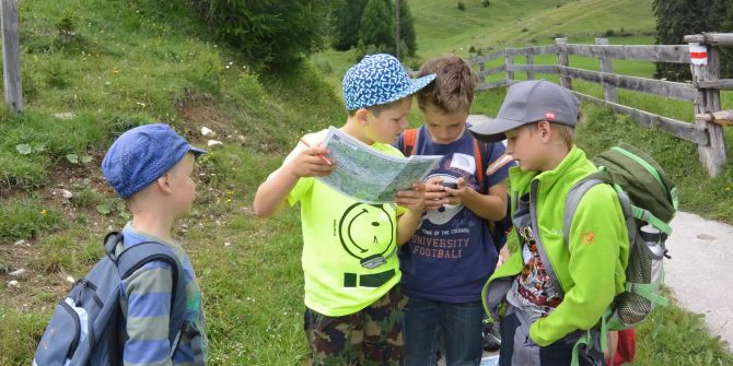 Auf Schatzsuche bei Andeer (GR)