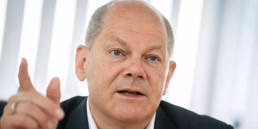 Bundesfinanzminister Olaf Scholz begrüsst die Entscheidung des Bundesgerichtshofs (BGH) zu «Cum-Ex»-Aktiengeschäften. Foto: Kay Nietfeld/dpa