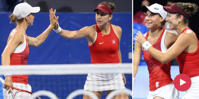 Golubic: «Sprachlos» - Schweizer Tennis-Heldinnen greifen nach Gold!