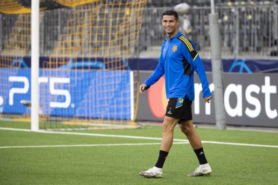 Mit im Gepäck: Superstar Cristiano Ronaldo.