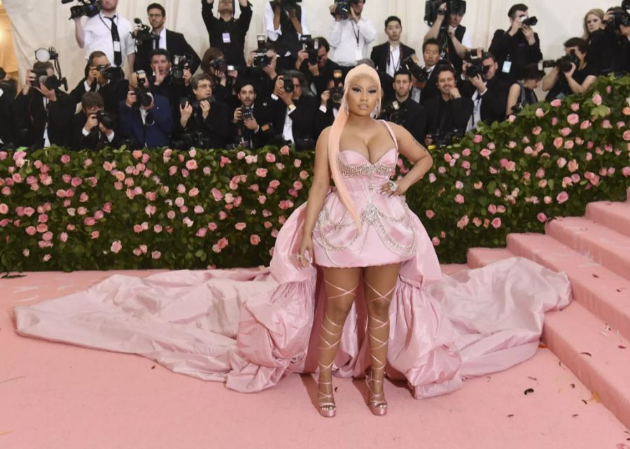 Nicki Minaj an der Met Gala 2019.