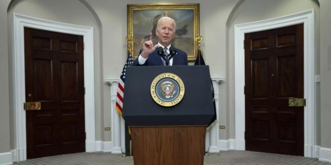 Bidens Vorhaben haben einen Gesamtumfang von 4,7 Billionen Dollar Bidens Vorhaben haben einen Gesamtumfang von 4,7 Billionen Dollar