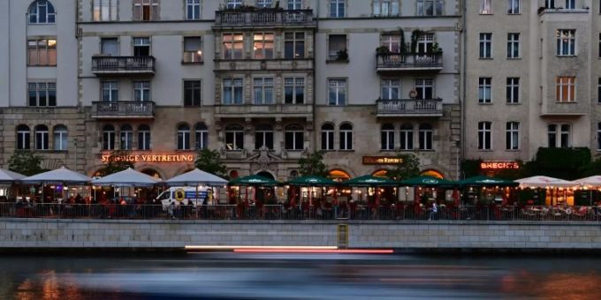 Aussengastronomie in Berlin Anfang Juni Aussengastronomie in Berlin Anfang Juni