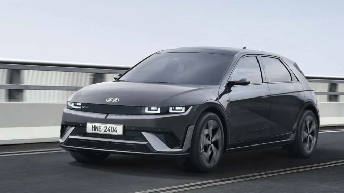 Unterhalb des 650 PS-Stromers 5 N gibt es nun die N Line für alle Ioniq 5 als Ausstattungsvariante Hyundai Ioniq 5 Facelift