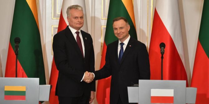 Andrzej Duda Gitanas Nauseda