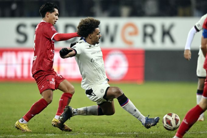 Renato Veiga vom FC Basel während dem Spiel gegen den FC Winterthur. Renato Veiga