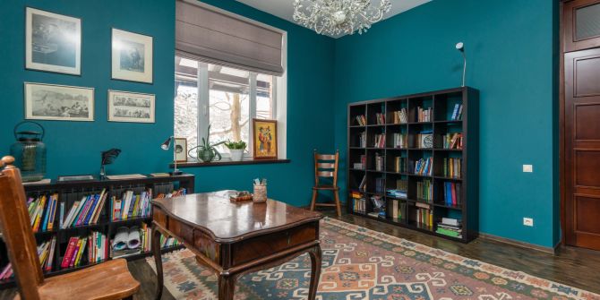 Büro, klassisch, Teppich, Regal