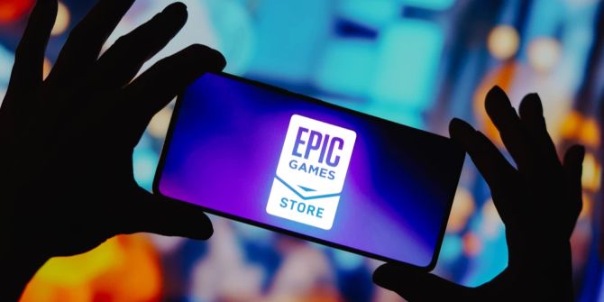 Smartphone Logo Epic Games App