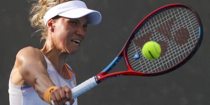 Viktorija Golubic scheitert in Runde eins. (Archivbild) Viktorija Golubic