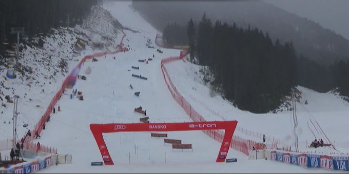 Das Wetter spielt in Bansko nicht mit. Bansko