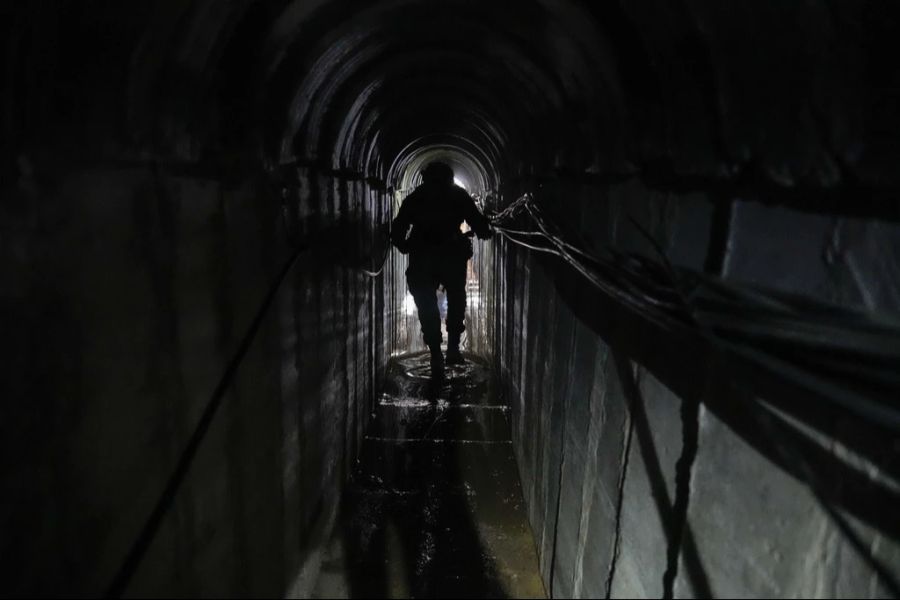 Israelische Streitkräfte haben einen Hamas-Tunnel unter dem Hauptquartier des Palästinenserhilfswerks der Vereinten Nationen (UNRWA) entdeckt. (Archivbild)