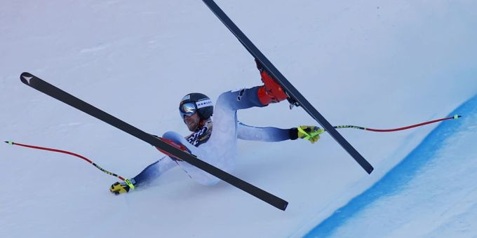 Aleksander Kilde stürzte bei der Abfahrt am Lauberhorn schwer. Aleksander Kilde