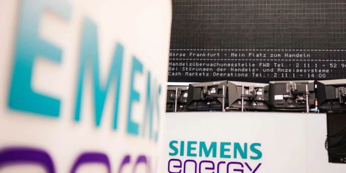 Siemens Energy konnte zum Beginn des Geschäftsjahres seinen Verlust reduzieren. Siemens Energy Logo