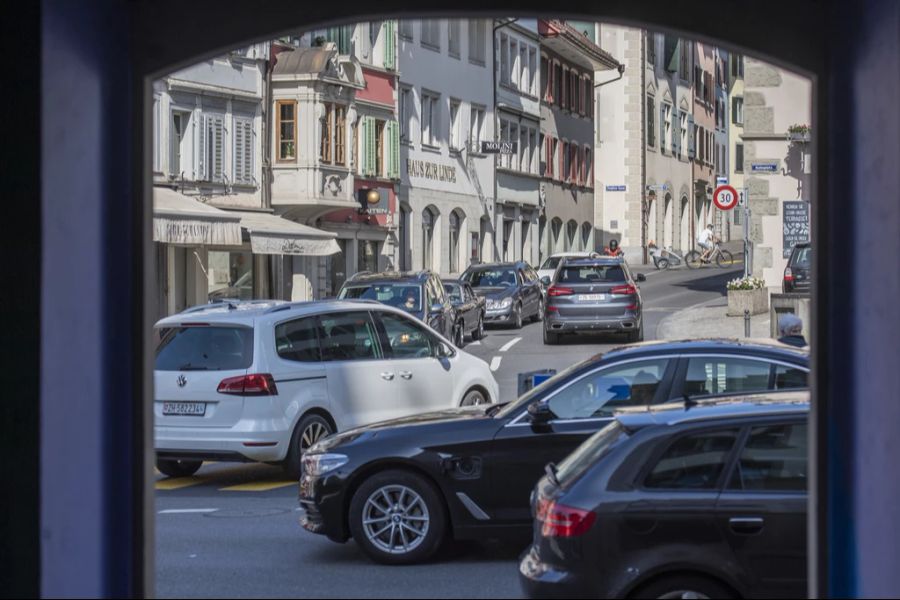 Verkehr Innenstadt Zug