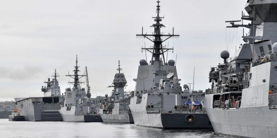 Die Zahl der australischen Kriegsschiffe wird sich in den kommenden Jahrzehnten auf 26 mehr als verdoppeln, was als die grösste Aufstockung der Marinekapazitäten aller Zeiten bezeichnet wird.